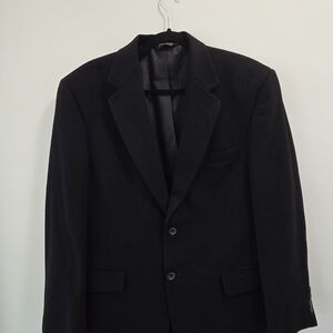 Jos. A. Bank Black 100% Cashmere Men's  Blazer Jacket  Size 40 Short